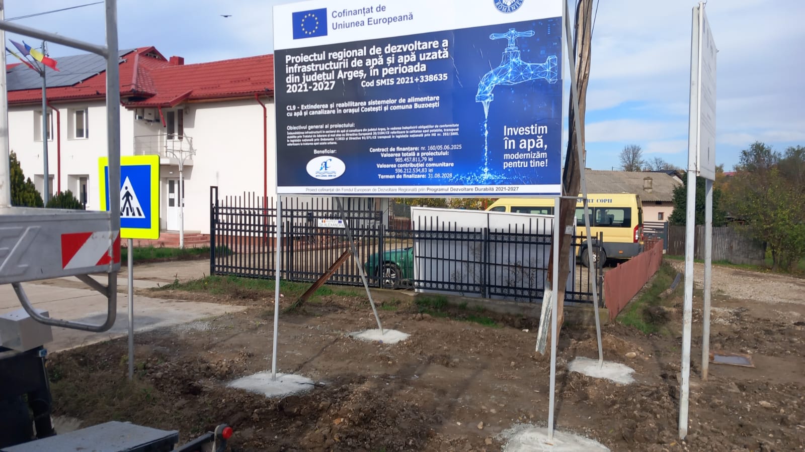 Panou informativ CL9 Buzoești